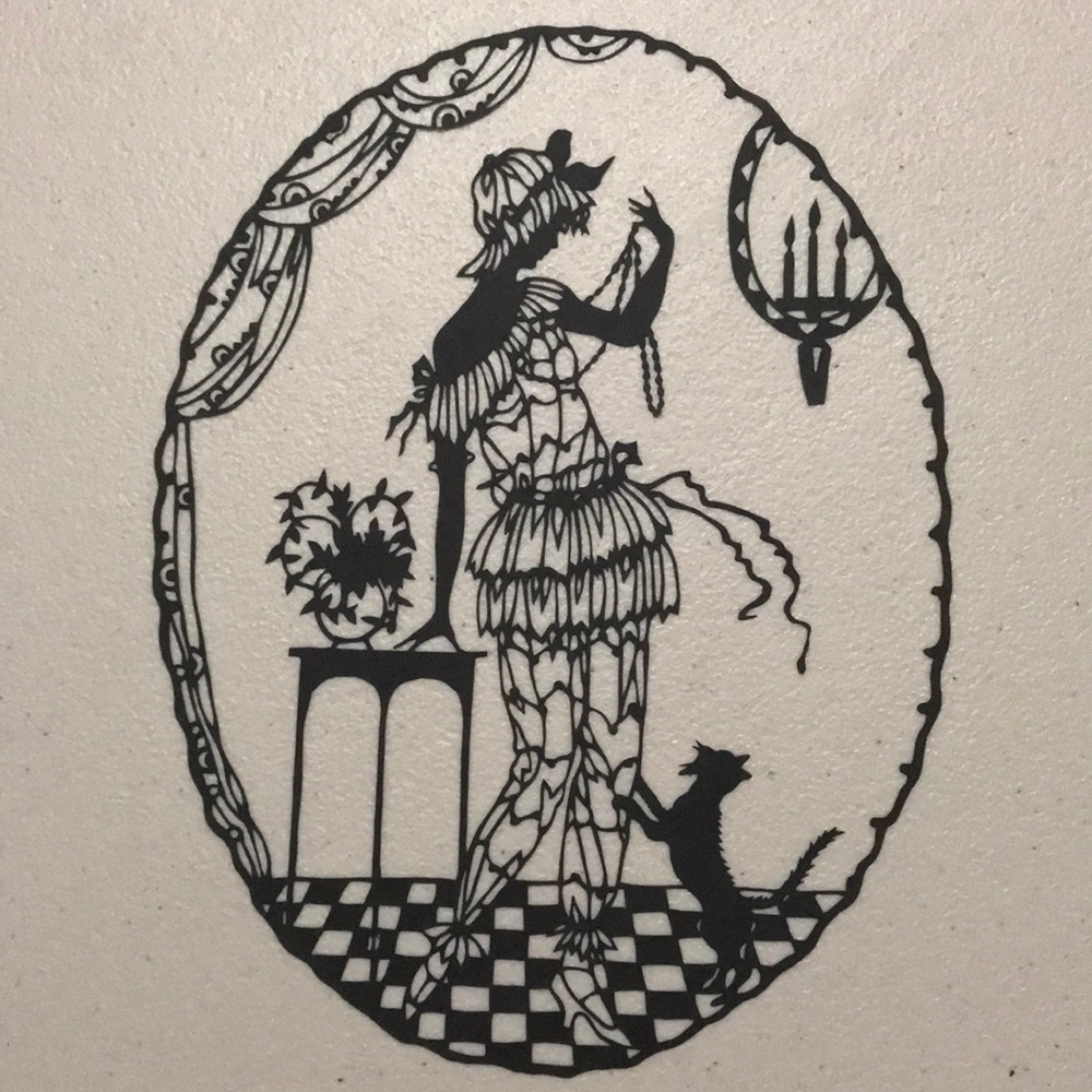 💖 Handmade PaperCut Silhouette Scherenschn…